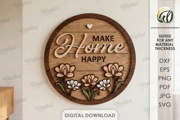 Transform Your Space with 3D Home Wall Decor Laser Cut